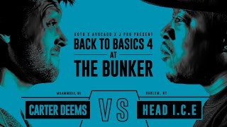 KOTD - Rap Battle - Carter Deems vs Head I.C.E. | #B2B4