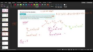 YR 12 Methods 14A Bernoulli Sequences and Binonmial Distributions