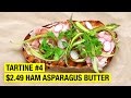 $2.49 Tartine w/ Deli Ham, Salted Butter, Asparagus &amp; Chervil