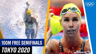 Women's 100m freestyle semifinals | Tokyo 2020