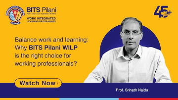 Master AI & ML without Career Break | BITS Pilani WILP Weekend Classes