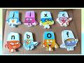 Satisfying Video ASMR ALPHABLOCKS JIXC for Sleep and Relaxation opening video #compilation