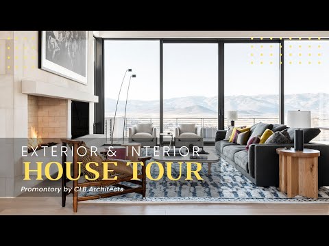 Video: Moderne skandinavische Residenz mit einer kontrastierenden Inneneinrichtung