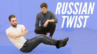 How to do the perfect Russian Twist and the most common mistakes