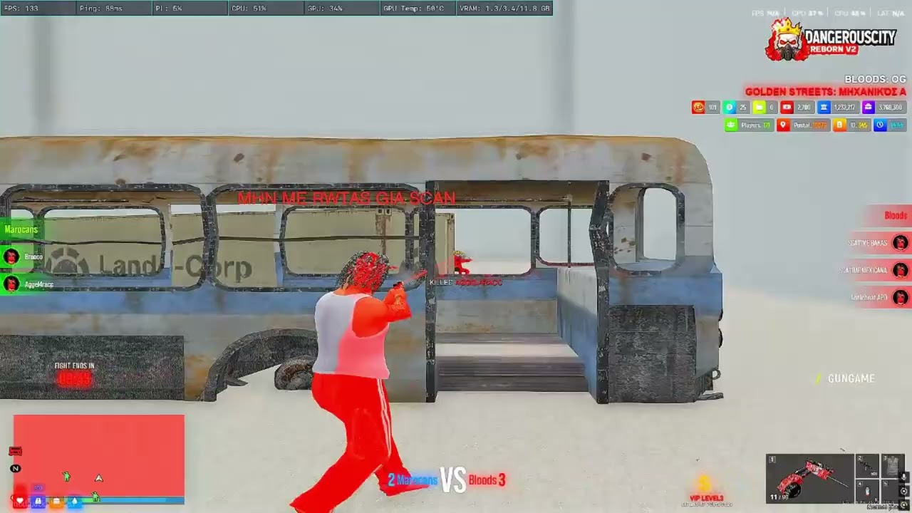 BLOODS TAKEOVER DANGEROYS!!!!!