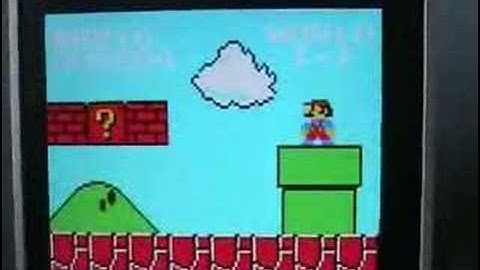 Super Mario LPC2148 - ARM Generated VGA video