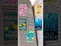 Top 5 Colleen Hoover Books 📚 #books #shorts