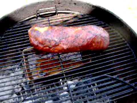 Smoking A Pork Loin-11-08-2015