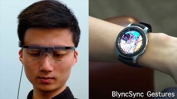 BlyncSync: Enabling Multimodal Smartwatch Gestures with Synchronous Touch and Blink