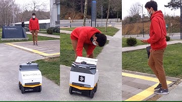 Campus Deliveries of Self-Driving Robots Starts with Delivers AI