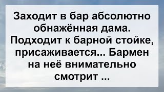 В Бар Заходит Обнаженная Дама ...! Подборка Самых Смешных Анекдотов Для Настроения!