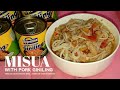 Tipid budget ulam recipe  giniling with misua using argentina pork giniling  miswa recipe