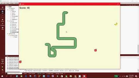 Snake Game made Using C++   Qt using Graphics   YouTube