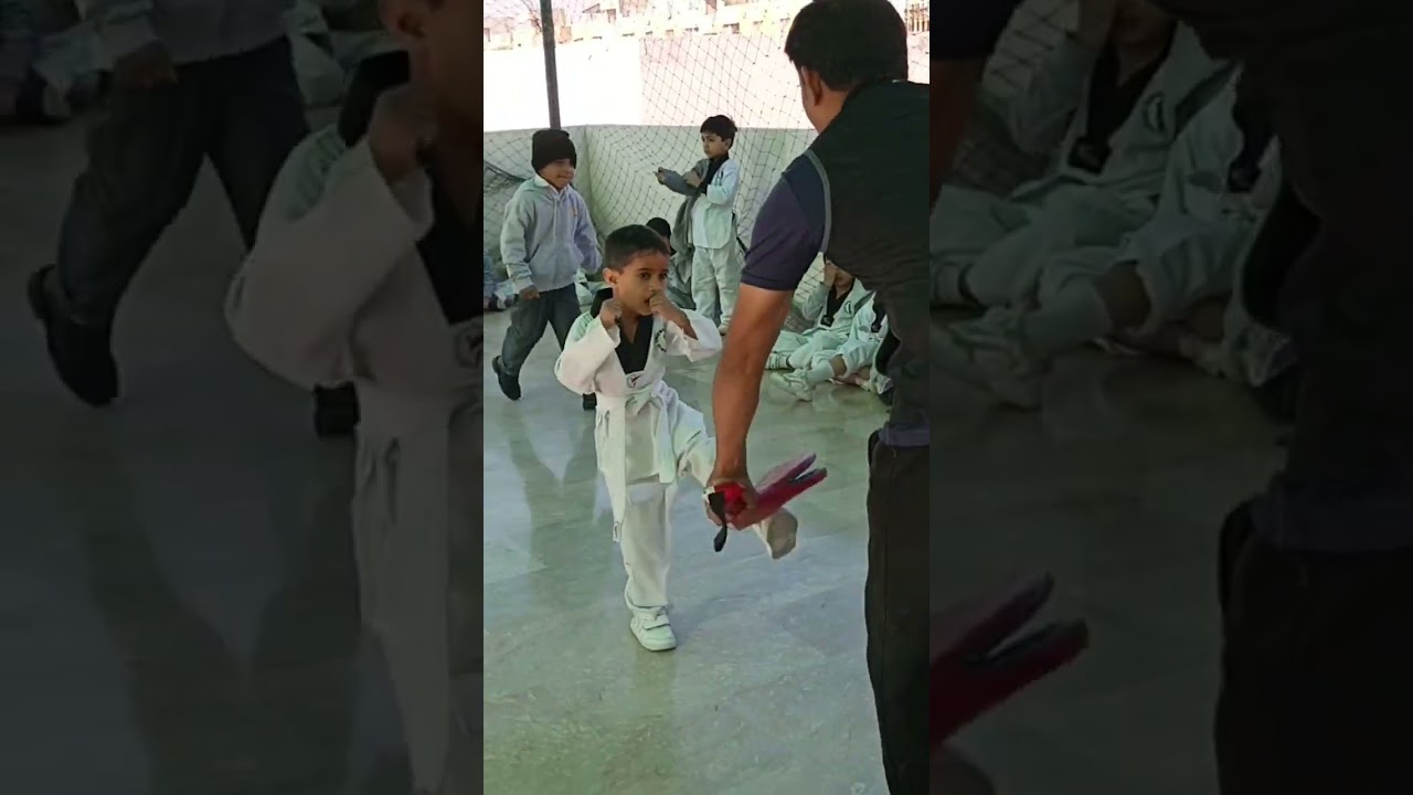 kids coordination power speed and strength Taekwondo fighting best coordination 