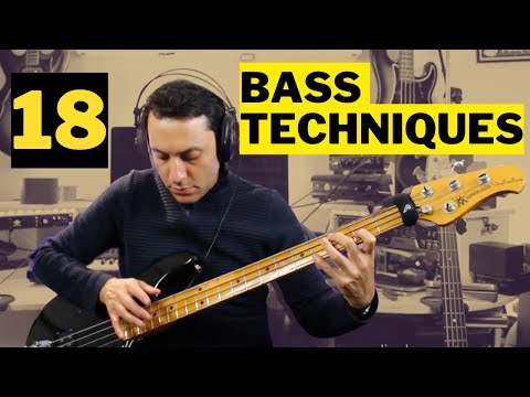bass:-fingerstyle,-palm-muting,-left-hand-muting,-pick,-slap,-strums,-artificial-harmonics-etc.