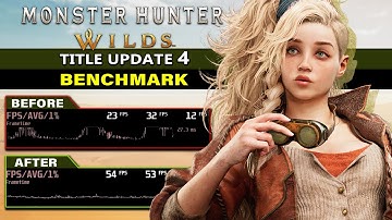Monster Hunter Wilds Title Update 4 - Multiple GPU and CPU PC Benchmark!!