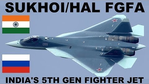 🔴 SUKHOI/HAL FGFA Fighter Jet EXPLAINED 5th Generation Stealth Fighter before 2025 Su-50MKI PAK-T50