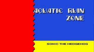 Video thumbnail of "Sonic 2 Music: Aquatic Ruin Zone"