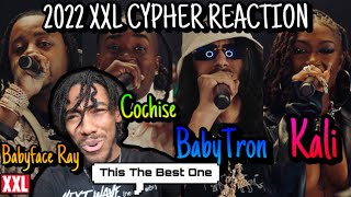 2022 XXL Freshman Cypher With BabyTron, Cochise, Babyface Ray and  Kali Reaction