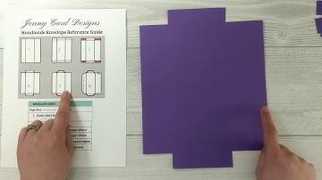 How To Make a Top Folding Slimline Envelope and Card