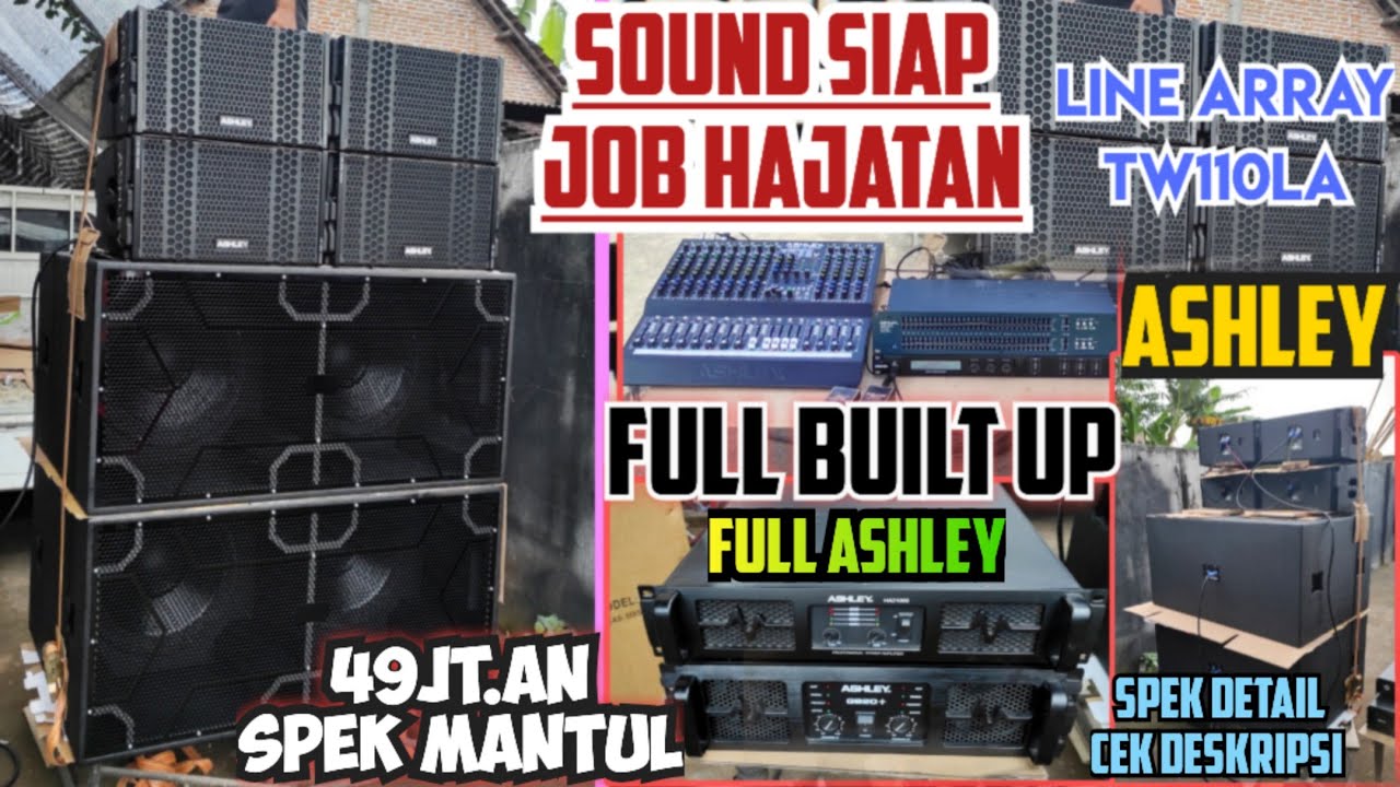 PAKET SOUND FULL ASHLEY // SPEK MANTUL