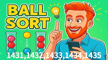 Ball Sort stage 1431,1432,1433,1434,1435