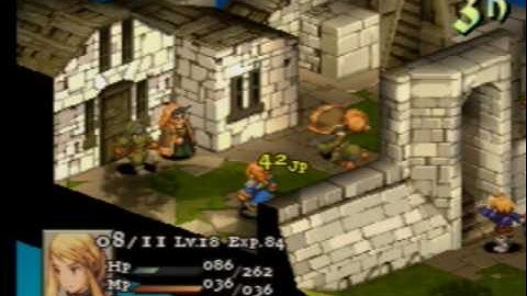 Final Fantasy Tactics PS1 Battle 27: Save Rafa!