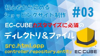 #03 EC-CUBEのカスタマイズで必須のディレクトリとファイルを紹介