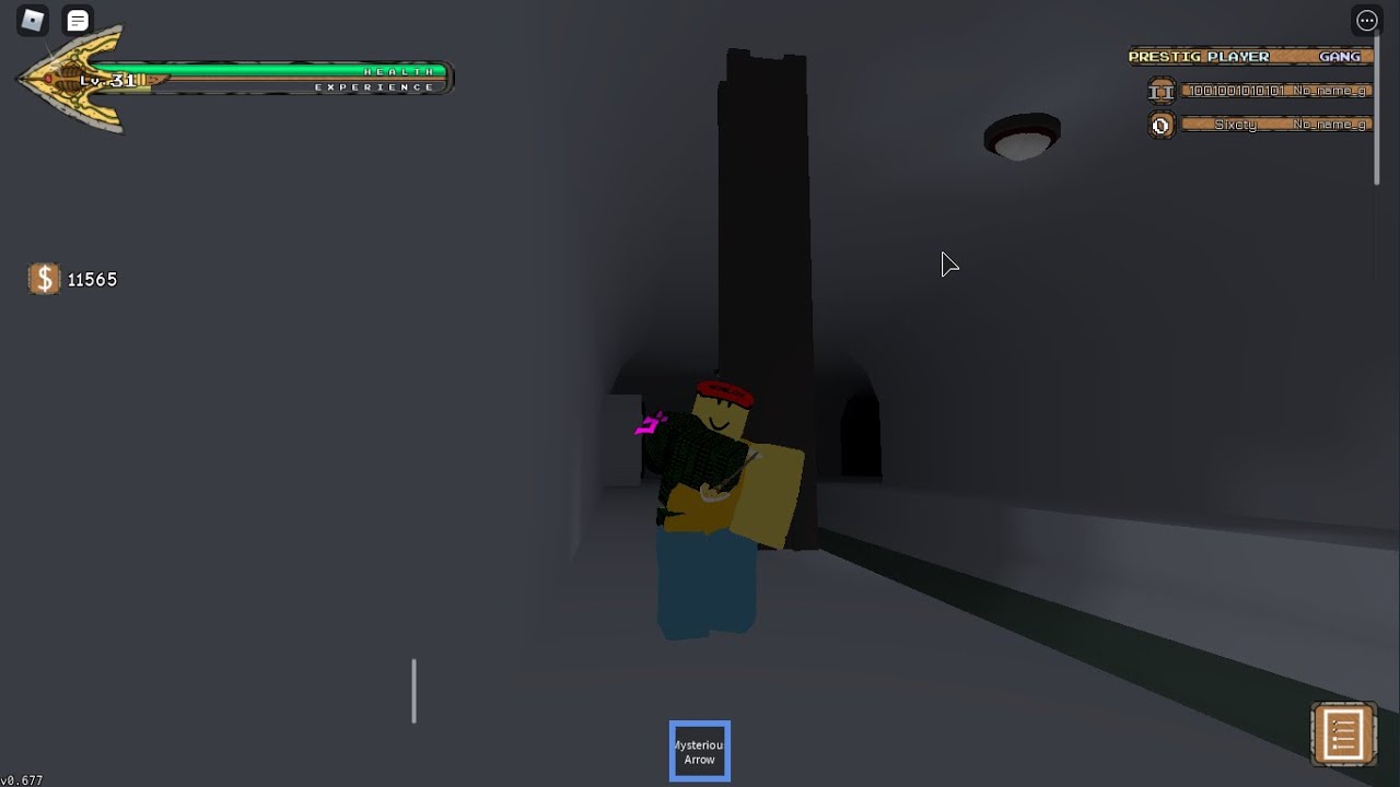 How to use a stand arrow in yba(Your bizarre adventure) YouTube