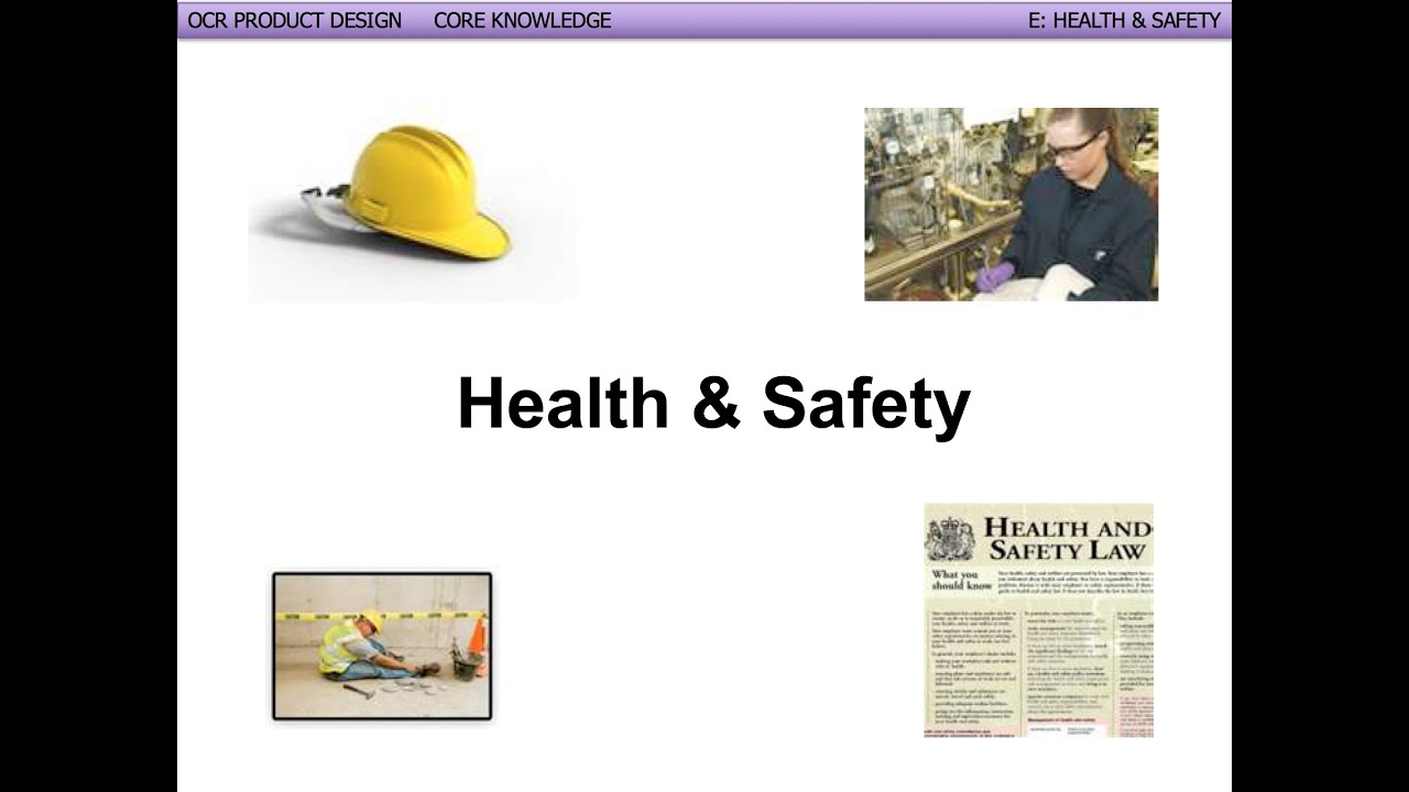 Health And Safety Presentation YouTube