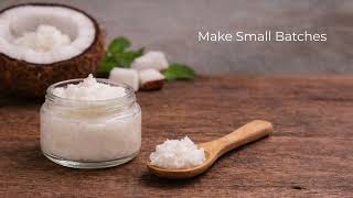 Diy Coconut Fluoride-Free Toothpaste