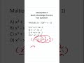 ASVAB/PiCAT Math Knowledge Practice Test Q: Multiplying Polynomials #acetheasvab with #grammarhero