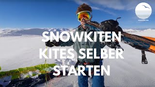 KnowHow: SNOWKITEN - Kites SELBER STARTEN by LakeUnited