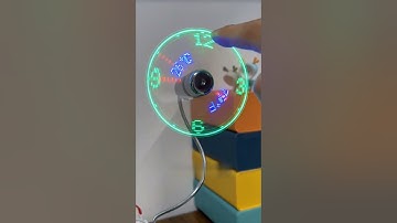 USB Fan Time And Temperature Display Clock 🎯Product Link in Description & Comments!🎯
