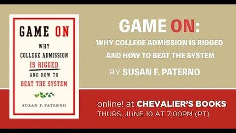 Book talk! Susan Paterno discusses GAME ON with Jo...