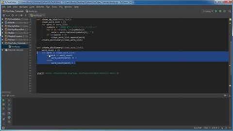 Python Programming Tutorial 37 Word Frequency Counter 3 3