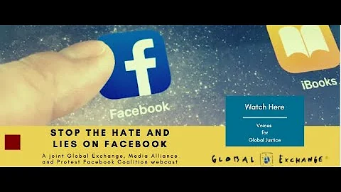 What You Can Do To Stop Lies and Hate on Facebook Webcast