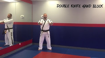 Double Knife Hand Block