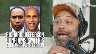 Richard Jefferson Confirms Stephen A. Smith's Exchange with LeBron