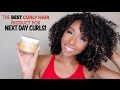 The BEST Curly Hair Product for NEXT DAY Curls! TréLuxe Curl Supreme | BiancaReneeToday