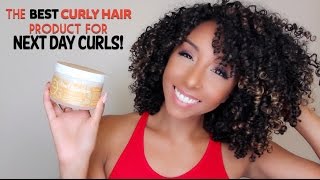 The BEST Curly Hair Product for NEXT DAY Curls! TréLuxe Curl Supreme | BiancaReneeToday