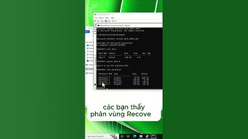 Cách gộp ổ cứng khi có phân vùng recovery dính ở giữa