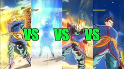 Dragon Ball Xenoverse 2 Comparison SSGSS VS. SSJ3 VS. SV2 VS. Potential Unleashed