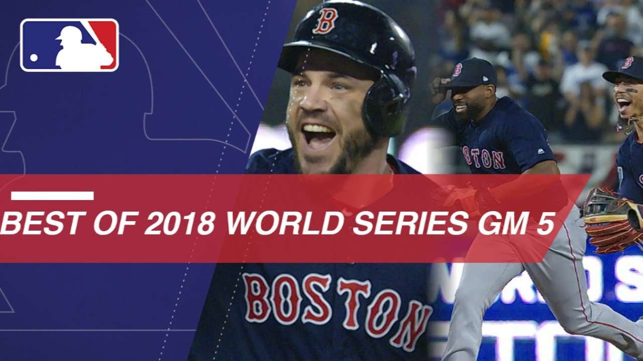 Boston Red Sox Beat LA Dodgers To Win World Series : NPR