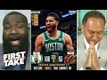 FIRST TAKE | "Jayson Tatum Masterclass!" - Perk RIPs Stephen A. after Celtics