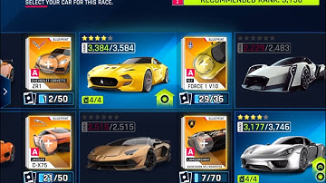 Asphalt 9 - Career - Chapter 5: The Final Test - Class A Master (Part 1)