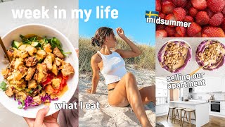 Week in my Life / What I Eat, Vegan Recipes, Selling our apartment, Midsummer