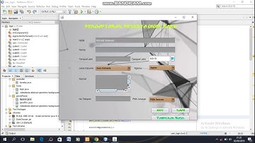 Aplikasi Pendaftaran Siswa dengan mysql dan javanetBeans [Review]