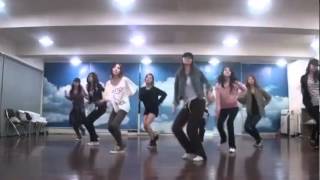 Snsd/Girls' Generation - Mr. Taxi Mirrored Dance Practice