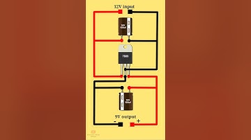 12V to 9V Voltage Converter Circuit